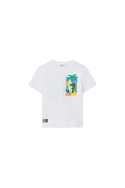 ORIGINAL MARINES Tricou băieți DFP2213CM Alb