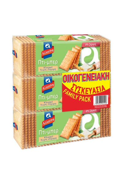 ALLATINI ΑΛΛΑΤΙΝΗ ΠΤΙ ΜΠΕΡ (3x225gr.) - (ΧΩΡΙΣ ΖΑΧΑΡΗ)
