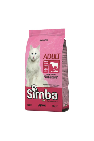 Simba ΓΑΤΟΤΡΟΦΗ ΚΡΟΚΕΤΑ 2kg - (ΒΟΔΙΝΟ)