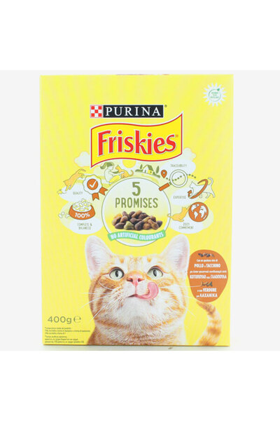 Friskies ΓΑΤΟΤΡΟΦΗ ΚΡΟΚΕΤΑ 400gr - (ΚΟΤΟΠΟΥΛΟ-ΓΑΛΟΠΟΥΛΑ-ΛΑΧΑΝΙΚΑ)