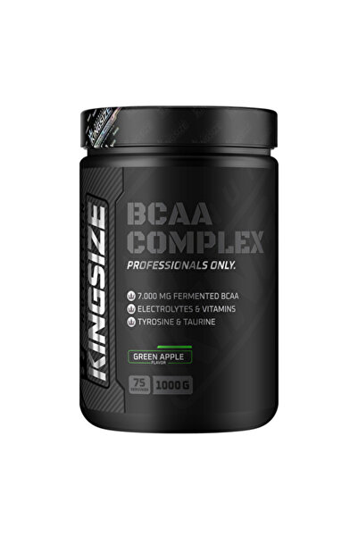 Kingsize Nutrition BCAA Complex Powder 1000 Gr - YEŞİL ELMA