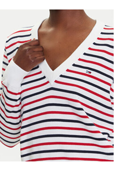 Tommy Jeans Pulover de damă DW0DW19888 Multicolor