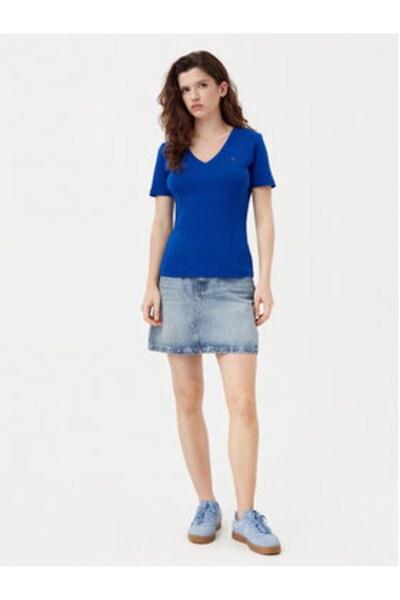 Tommy Hilfiger Tricou damă WW0WW40584 albastru