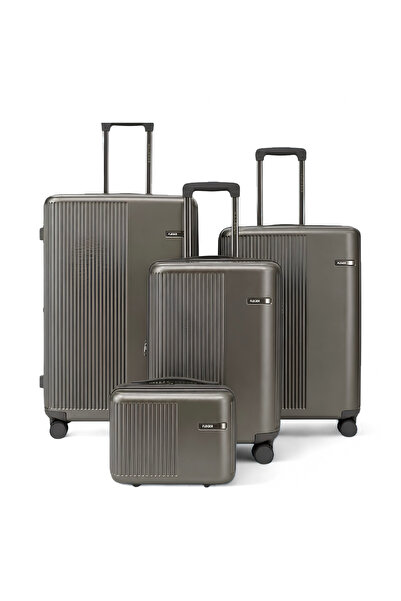 Tereplus FLIEGER 4-Piece PC Luggage Set (14/20/24/28"), Modern Curved Design,...