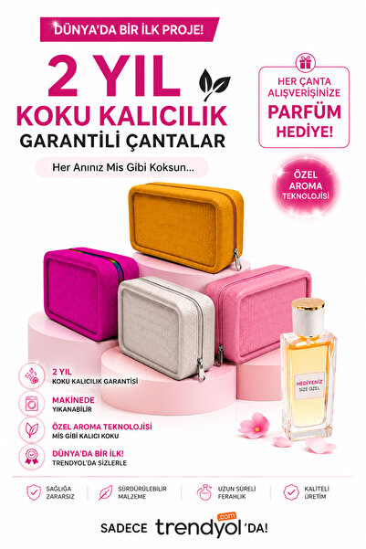 FDF STORE LBRE Kokulu Kozmetik-Makyaj- Seyahat Çantası 2 Yıl Koku Kalıcılık L...