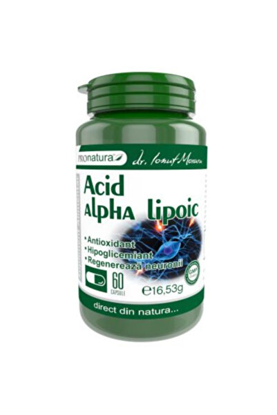 MEDICA Acid Alpha Lipoic Pro Nautra, Medica, 60 capsule