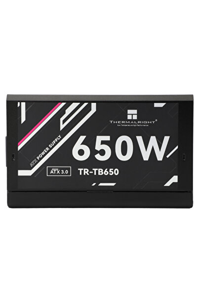 ThermalRight SURSA "TB650", 650W, certificare 80 Plus Gold, non-modular, DC t...