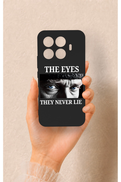 Vip Case Mi 17T Pro 5G Uyumlu Atatürk Eyes Desenli Silikon Kılıf