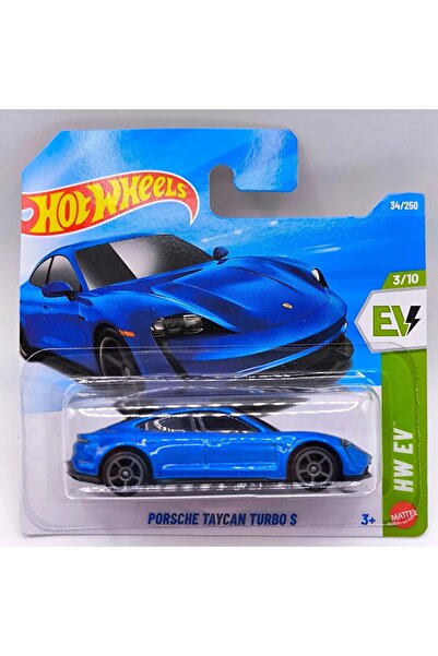 HOT WHEELS بورش تايكان توربو إس 2026 موديل هاي ويند هورس إي في 3/10 34/250 سي...