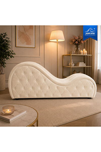 HORSE MATTRESS Romantic Luxury Leisure Chair ─   Luxury Velvet Fabric Tufted ...