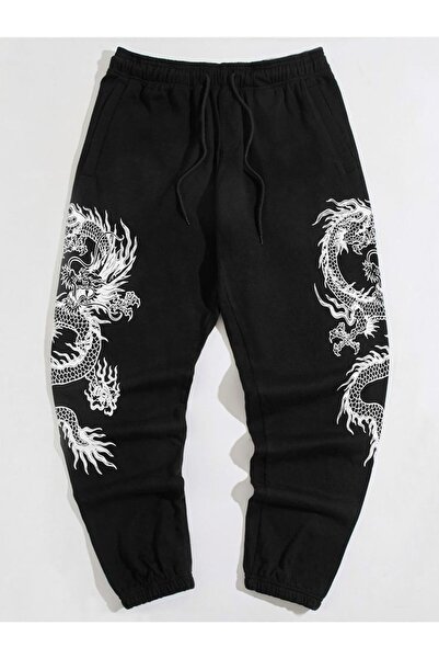 classy moda Unisex Figure Front Printed Baggy Pants