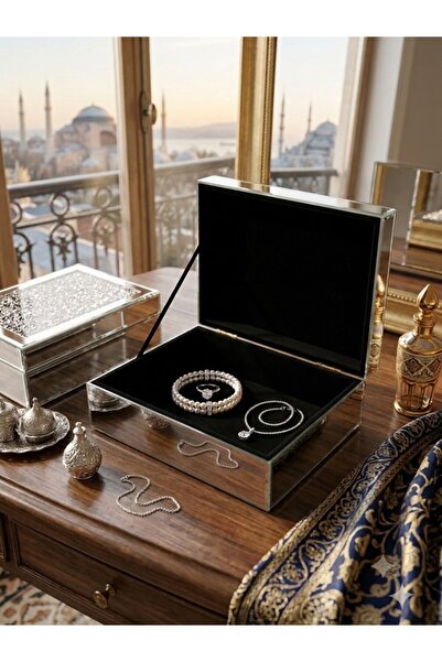GFSMORE Jewelry Box Silver