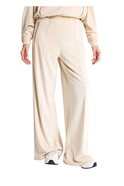 Funky Buddha Βελουτέ Παντελόνι Φόρμας FBL012-101-02 – Cloud Cream - m