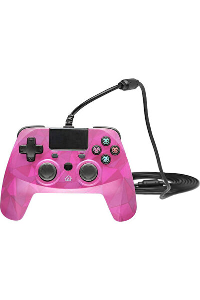 SNAKEBYTE Ενσύρματο χειριστήριο 4S για PS4, ροζ