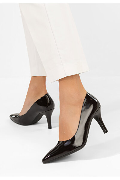 B T Shoes Εβανιέλα καφέ παπούτσια με τακούνι