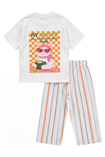 elibaby Oversize T-Shirt Wide Cut Pants Set