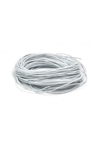 Duravel Electrical Wire Cable, 1.5mm White Wire Conductor for Power Transmiss...