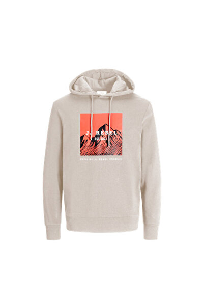 JJ Rebel RAVEN SWEAT HOOD 12266380-MOONBEAM Grey M