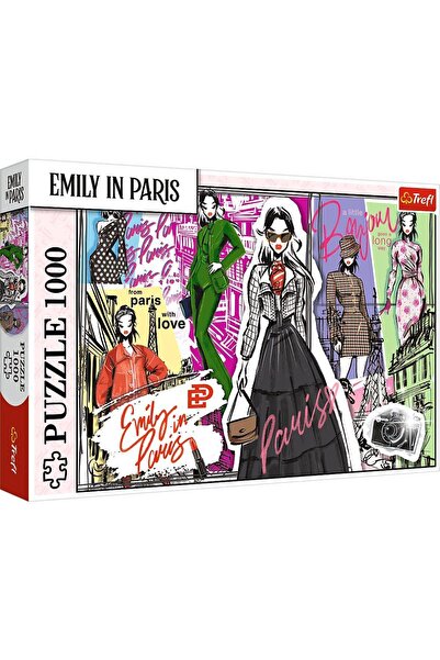 Trefl Emily in Paris Fashion Inspiration Puzzle, 1000 Pieces