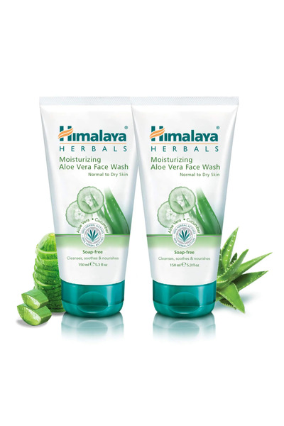Himalaya هيمالايا غسول الوجه المرطب بخلاصة الصبار والخيار 2 × 150مل