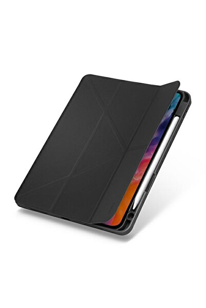 Uniq Case UNIQ Transforma Rigor Husă Flip pentru iPad Air 10.2 " 2019 - Negru
