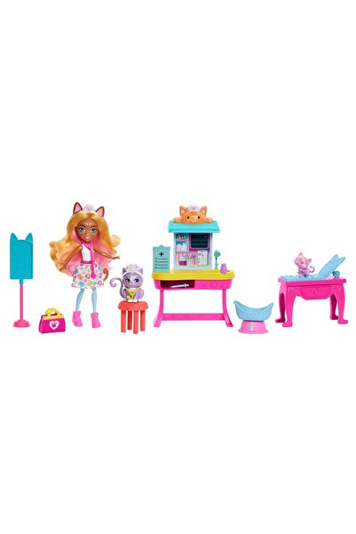 Mattel Interactive Clinică Veterinară Doctor Pisici Enchantimals