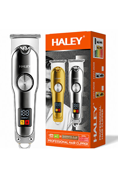 HALEY Mașină Profesională de Tuns și Contur HY-4518/HY-4519, Acumulator 500mA...