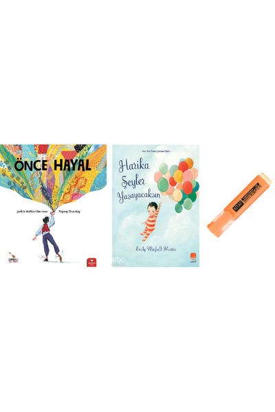 Epsilon Yayınevi Önce Hayal + Harika Şeyler Yaşayacaksın 2 Kitap Set Pens Hd