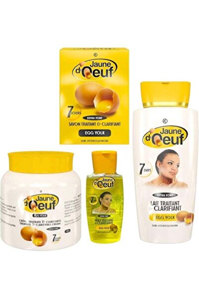 Jaune D’Oeuf 7 day extra fort lotion 450ml, cream, oil & soap Egg Yolk milk s...