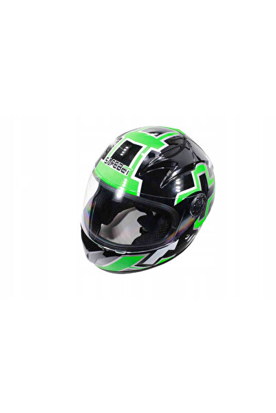 SAFEBET Cască de motocicletă pentru copii, cu protecție pentru bărbie, pentru...
