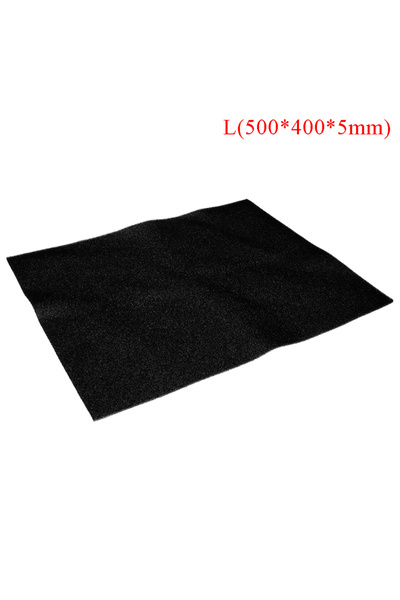 Choice L500x400x5mm 1pc Diy 500*400*3mm/5mm computer mesh sponge PC case fan ...