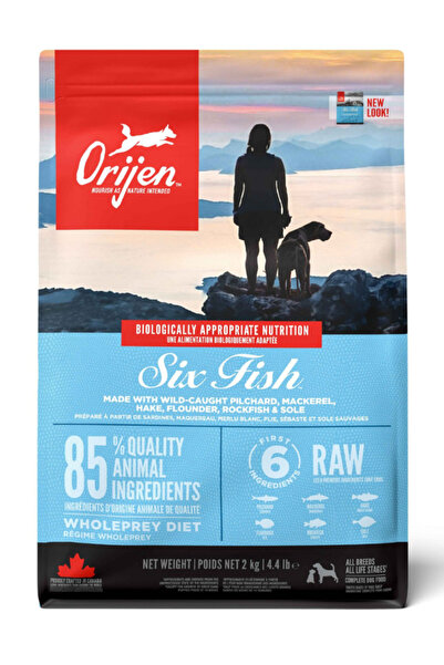 Orijen 6 Fish Tahılsız 6 Balıklı Tüm Yaşlar İçin Kedi Maması 2 Kg