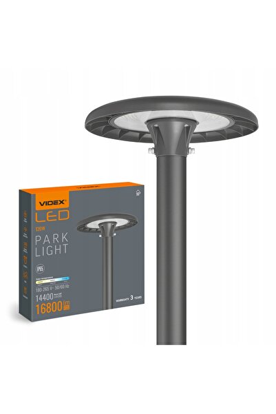 VİDEX Lampă LED de parc 120W IP65 16800Lm 6500K Iluminare puternică