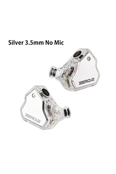 Choice4 سماعات أذن سلكية فضية 3.5 بدون ميكروفون 7Hz x Crinacle Zero 2، سماعات...