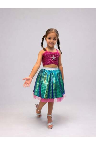 Okay Mermaid Dress 3-8 Years Mix