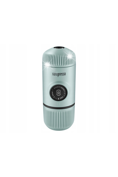 Wacaco Aparat de cafea portabil Nanopresso Arctic Blue + Husă compactă