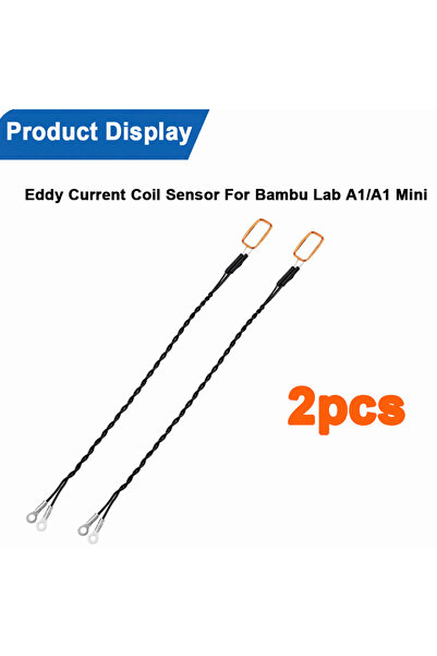 Choice4 2pcs Eddy Current Coil Sensor For Bambu Lab A1/A1 Mini Leveling Flow ...