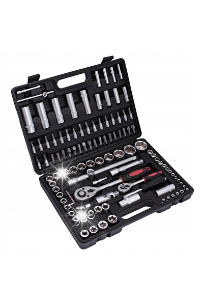 XL Tools Set de chei tubulare cu 108 biți