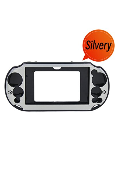 Choice3 Silvery Compatible For PSVITA 2000 Plastic Aluminum Metal Protective ...
