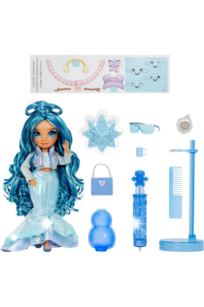 Rainbow High Țara Minunilor de Iarnă LALKA SKYLER BRADSHAW ZIMOWA + ACCESORII