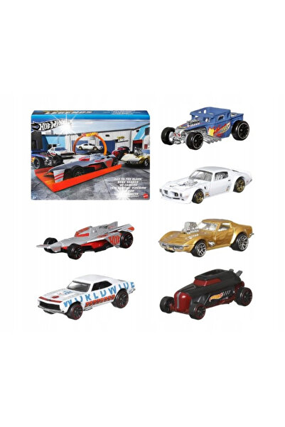 HOT WHEELS Set de colecție limitată Legends, 6 mașini de jucărie Hrx55