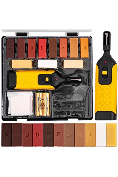 Gekoahşap Kit de reparații panouri, ceară pentru reparații lemn mobilier