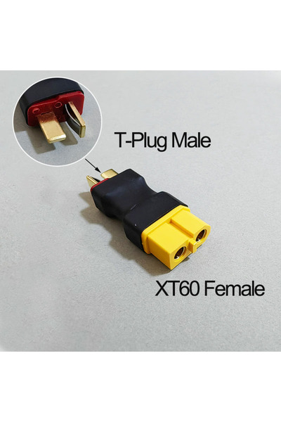 Choice4 XT60 F To T Male 1PCS RC Battery Connector Adapter XT30 XT60 XT90 T-P...