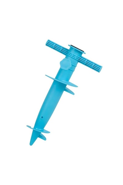OEM Suport umbrelă plajă, model șurub, plastic, turcoaz – fixare și utilizare...