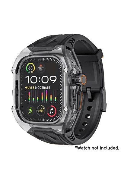 Choice22 44mm series654 SE Black Transparent Mod Kit for Watch Ultra 3 2 49mm...