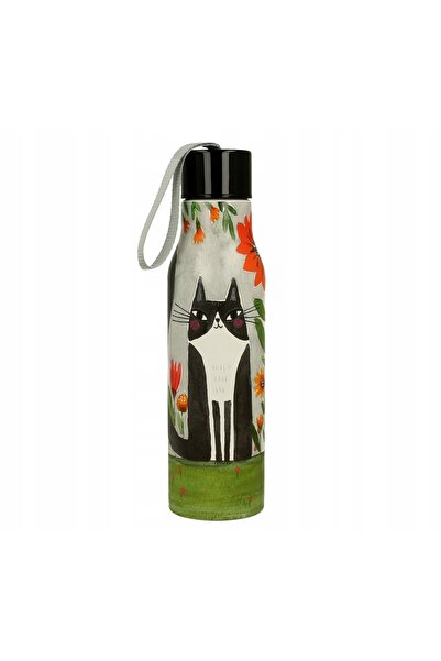 NO BRAND Termos pentru Cutie Cadou Lumea Pisicilor - Steppe 500 ml