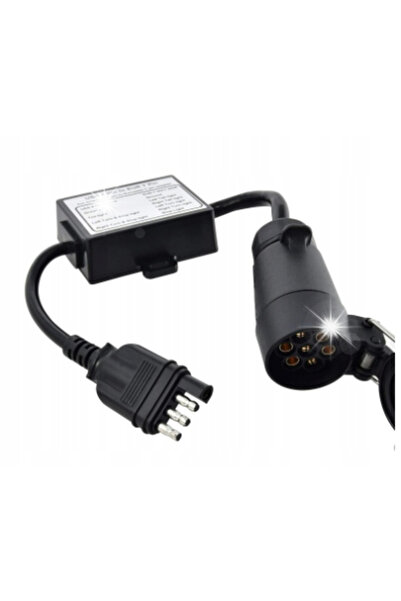 NO BRAND Adaptor convertor pentru cârlig de remorcare, de la 4 pini SUA la 7 ...