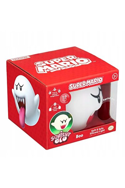 NO BRAND LAMPĂ DE SILICON CU BATERIE SUPER MARIO BOO LAMPĂ DE NOAPTE