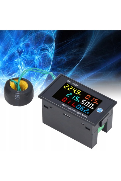 NO BRAND Voltmetru Ampermetru Digital AC 200V 100A
