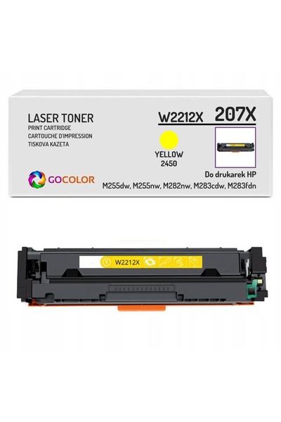 NO BRAND Toner NOU W2212X 207X pentru HP Color LaserJet Pro MFP M283cdw M255n...